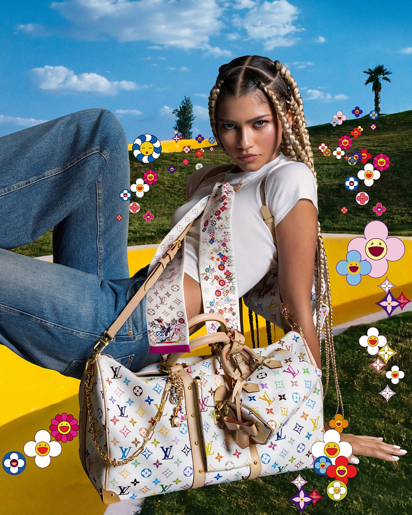 Zendaya Louis Vuitton Takashi Murakami