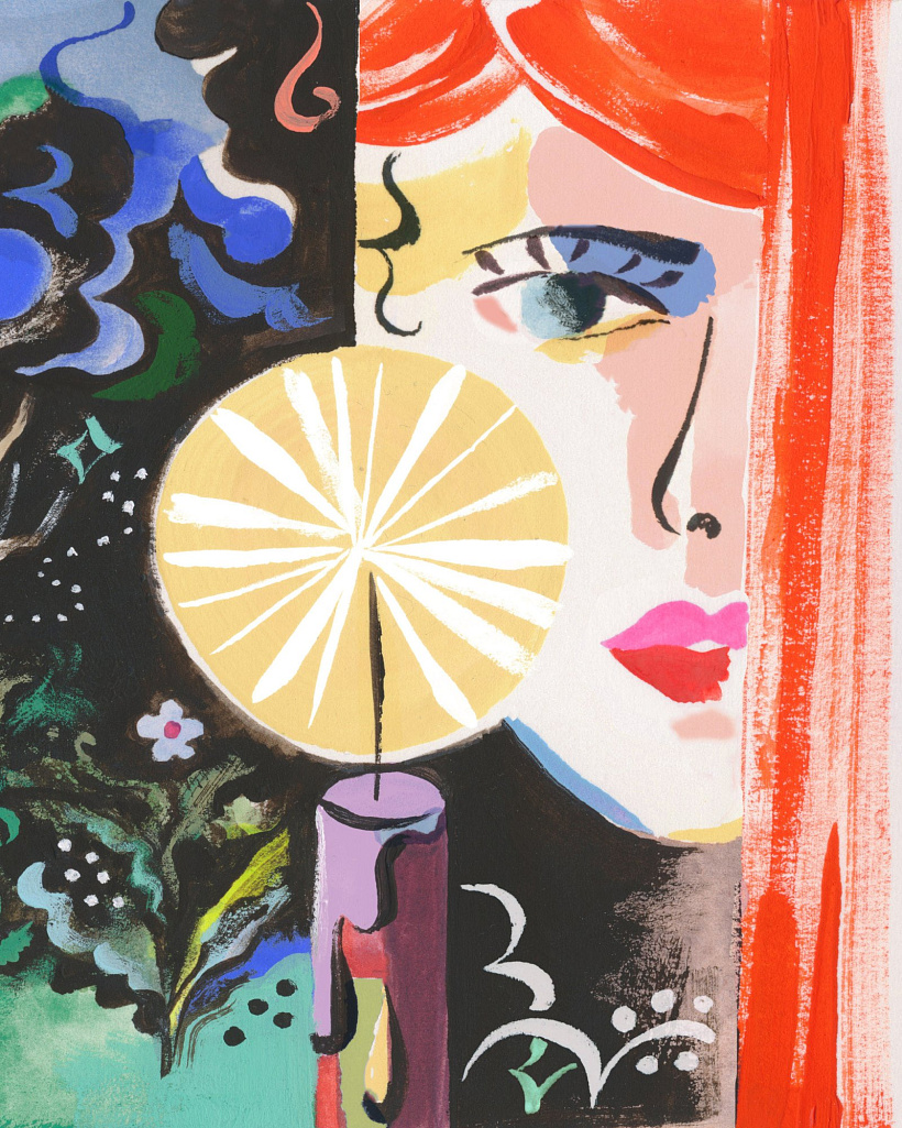 Maria-Ines Guil for Valentino Beauty