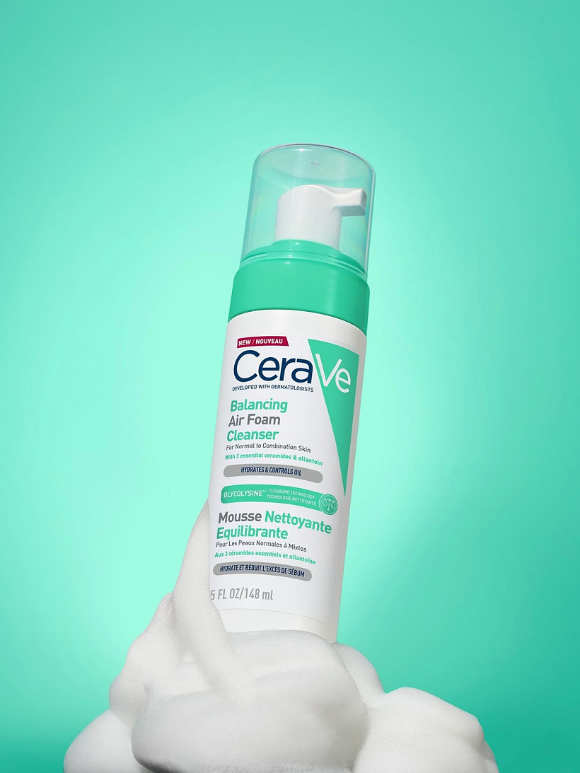 CeraVe Balancing Air Foam Cleanser