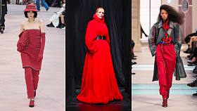 Paris fashion week finale: kůže, tyl a mašle, 80's ramena a mužské archetypy