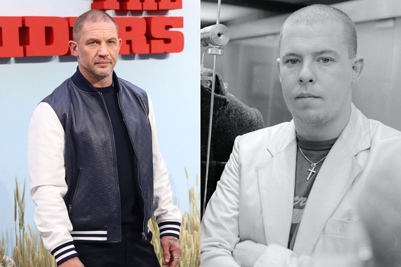 Tom Hardy jako Alexander Lee McQueen