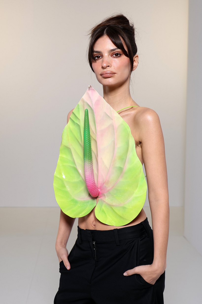Emily Ratajkowski a dlouhá ofina