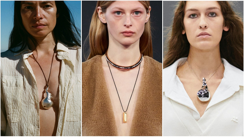 Cord náhrdelníky neboli výrazné přívěsky na šňůrce jsou zpátky