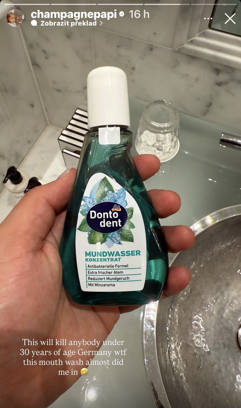 Drake mouthwash