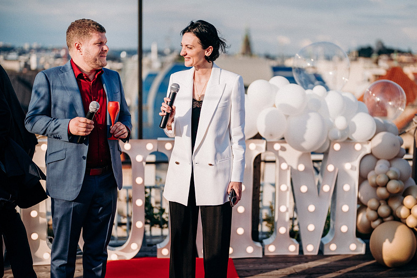Ana Beriashvili, generální ředitelka Pernod Ricard Czech Republic  a Radim Panák, Obchodní ředitel Pernod Ricard Czech Republic