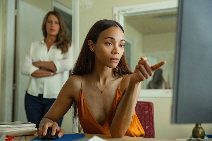 Zoe Saldana v Emilia Perez