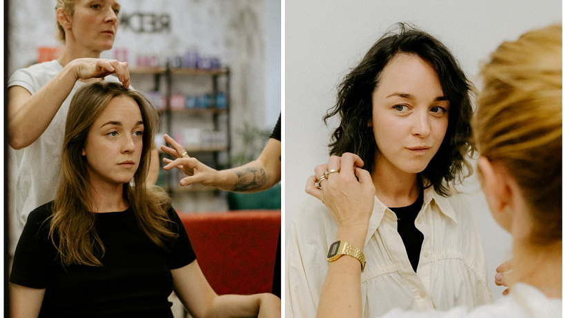 Z éterické světlovlásky přesedlala herečka Denisa Barešová na uhrančivou černou barvu kadeří. Prozradila nám, co ji k tomu vedlo a jestli si plánuje nový look udržet. Detaily přidává i kadeřnice, která za proměnou stojí.