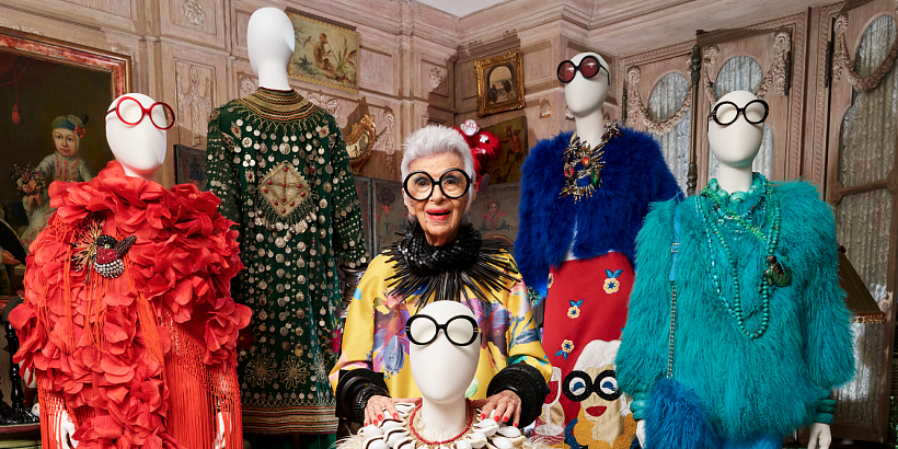 Osobní sbírka Iris Apfel je na prodej