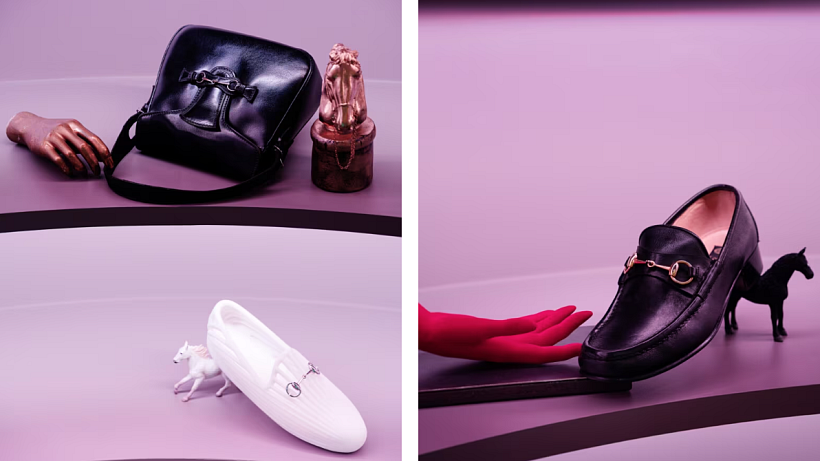 Během pánského týdne módy v Miláně představil italský dům výstavu oslavující ikonický kus Horsebit