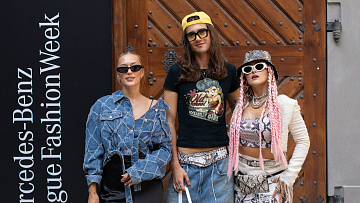 Třetí přehlídkový den & street style z Clam-Gallasova Paláce