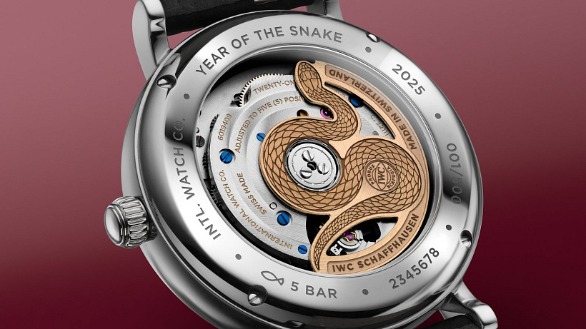 Jedinečné sběratelské hodinky na oslavu roku Hada