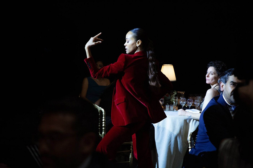 Zoe Saldana v Emilia Perez