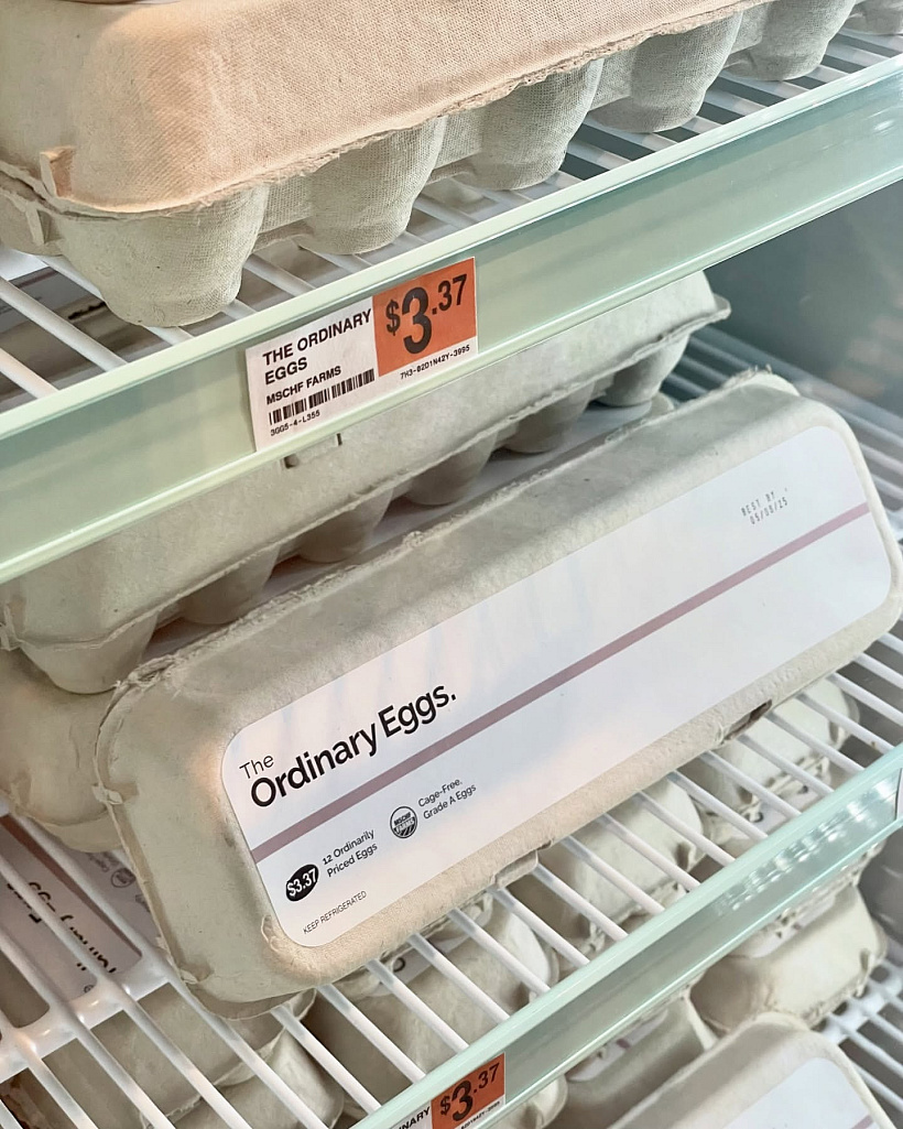 The Ordinary eggs