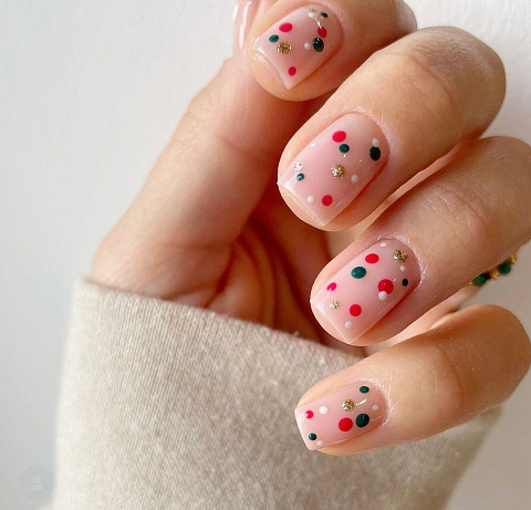 Nail trend: polka dot