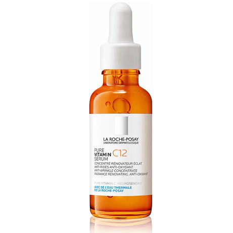 LA ROCHE-POSAY Pure Vitamin C rozjasňující sérum s vitaminem C Dostupnost: lékárny Cena: 750 Kč