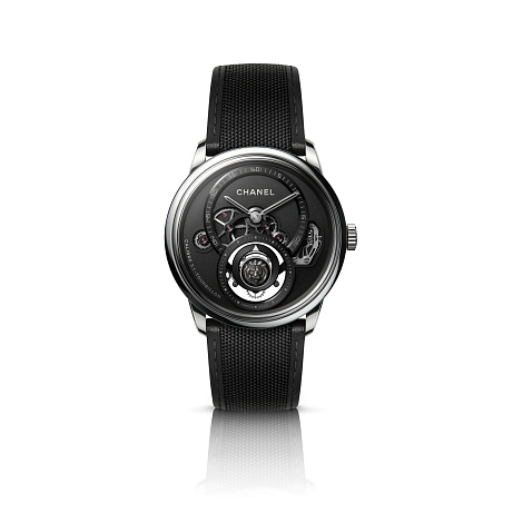 MONSIEUR PLATINUM – LION TOURBILLON, CHANEL Platinové hodinky s tourbillonem pro sběratele.