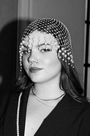 Street style Mercedes-Benz Prague Fashion Week