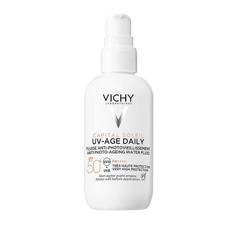 VICHY   UV-Age Daily SPF 50 ﻿Dostupnost: Lékárny ﻿Cena: 1 109 Kč
