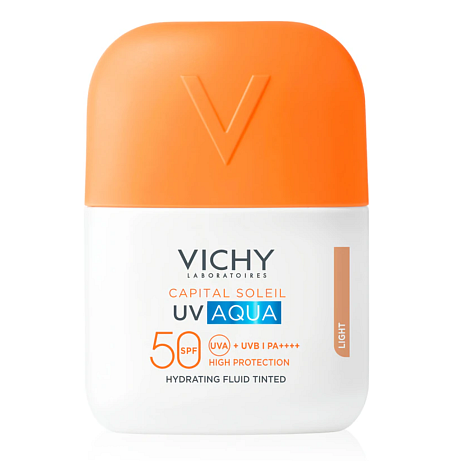 VICHY Capital Soleil UV-Aqua ochranný tónovaný fluid SPF50+ Dostupnost: lékárny Cena: 499 Kč