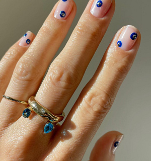 Nail trend: polka dot