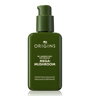 Origins  Zklidňující a hydratační emulze s reishi, čagou a rakytníkem  Dostupnost: Notino  Cena: 1 195 Kč / 100 ml