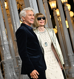 Baz Luhrmann a Anna Wintour na LACMA 2024