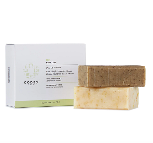 Codex Labs﻿Bia Soap Duo - Změkčující a zvlhčující mýdlové duo Dostupnost: Codex Labs Cena: 580 Kč