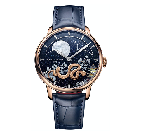Arnold & Son Perpetual Moon Red Gold 41.5 „Year of the Snake“