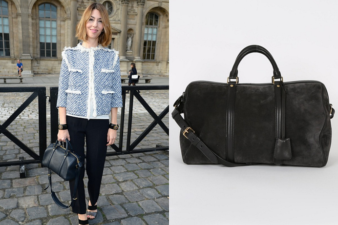 Sofia Coppola: Louis Vuitton SC bag