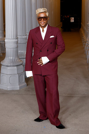 Law Roach na LACMA gala 2024,