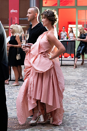 Street style Mercedes-Benz Prague Fashion Week