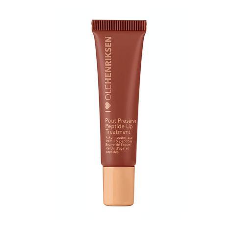 OLEHENRIKSEN  Pout Preserve Peptide Lip Treatment – Hydratační péče na rty s peptidy  Dostupnost: Sephora  Cena: 450 Kč