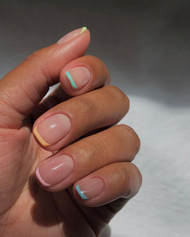 Nail trend: netradiční french