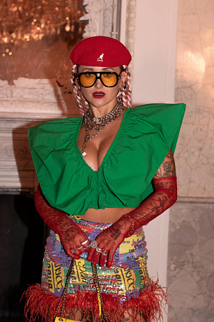 Street style Mercedes-Benz Prague Fashion Week