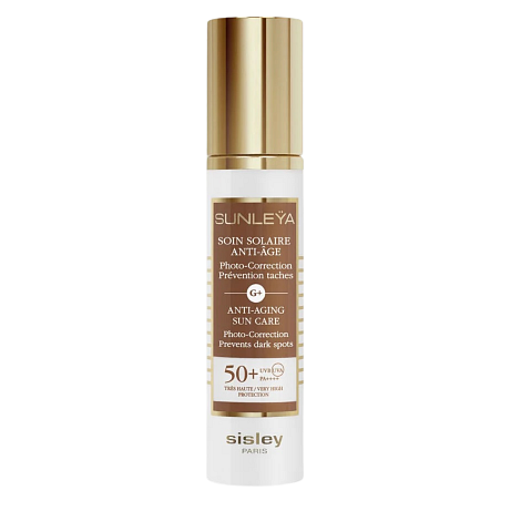SISLEY Sunleÿa Anti-Aging Sun Care SPF50+ ochranný pleťový krém Dostupnost: parfumerie Cena: 6 495 Kč