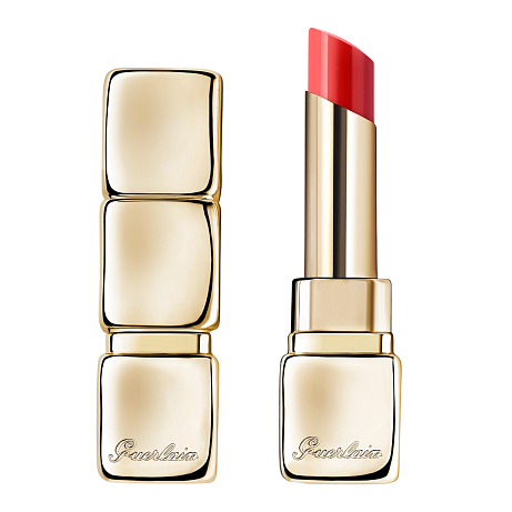 GUERLAIN KissKiss Bee Glow Lip Balm tónovaný balzám na rty v odstínu 775 Poppy Glow Dostupnost: parfumerie Cena: 1 210 Kč