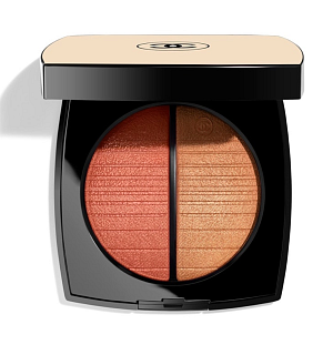 Bronzer 2025 CHANEL Les Beiges Healthy Golden Glow Powder – Duo rozjasňujících pudrů Dostupnost: Chanel Cena: 1 890 Kč