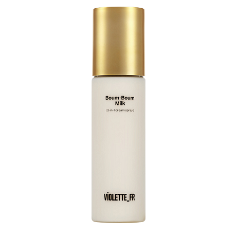 VIOLETTE_FR ﻿Boum-Boum Milk – Třífázový hydratační sprej ﻿Dostupnost: violettefr.com ﻿Cena: 1 750 Kč