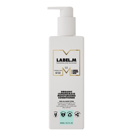 LABEL.M Organic Lemongrass hydratační šampon s výtažky z citronové trávy Dostupnost: kadeřnické salony Cena: 1 125 Kč