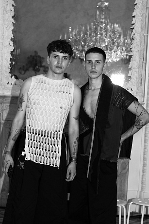 Street style Mercedes-Benz Prague Fashion Week