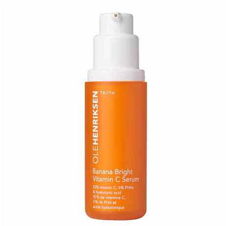 OLEHENRIKSEN Banana Bright Vitamin C Serum rozjasňující sérum s vitaminem C Dostupnost: parfumerie Cena: 1 800 Kč