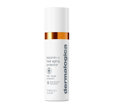 DERMALOGICA  BioLumin-C Heat Aging Protector SPF 50  Dostupnost: Dermalogica.cz  Cena: 2 320 Kč