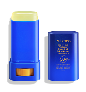 SPF Stick SHISEIDO  Expert Sun Protector Clear Stick SPF 50  Dostupnost: Sephora  Cena: 1 650 Kč