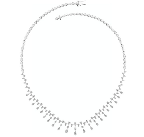 Apart Náhrdelník z bílého zlata s brilianty - 4,79 ct - ryzost 750