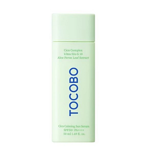 TOCOBO ﻿Cica Calming Sun Serum SPF 50+ PA++++ ﻿Dostupnost: Korejská Krása﻿﻿Cena: 499 Kč