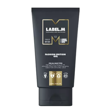 LABEL.M  Fashion Edition – Gel na vlasy Dostupnost: BeautyOnline.cz  Cena: 620 Kč