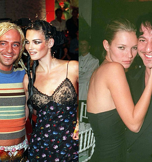 John Galliano a Kate Moss: Kamarádi do deště