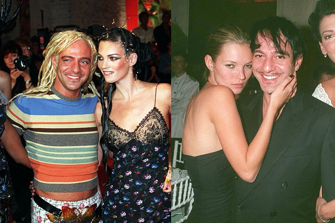 John Galliano a Kate Moss: Kamarádi do deště