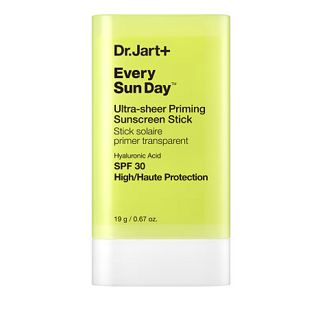 SPF Stick DR. JART+  Every Sun Day Ultra Sheer Priming Sunscreen Stick SPF 50  Dostupnost: Sephora  Cena: 790 Kč
