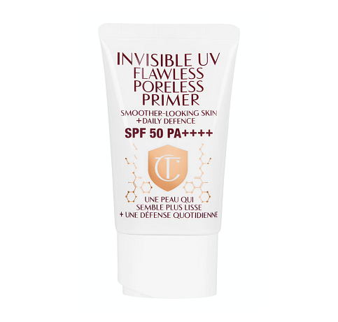 CHARLOTTE TILBURY ﻿Podkladová báze Invisible UV Flawless Poreless Primer SPF 50 ﻿Dostupnost: Sephora ﻿Cena: 1 370 Kč
